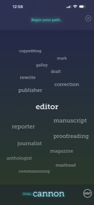 In Other Words - word associations