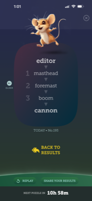 In Other Words - completed path